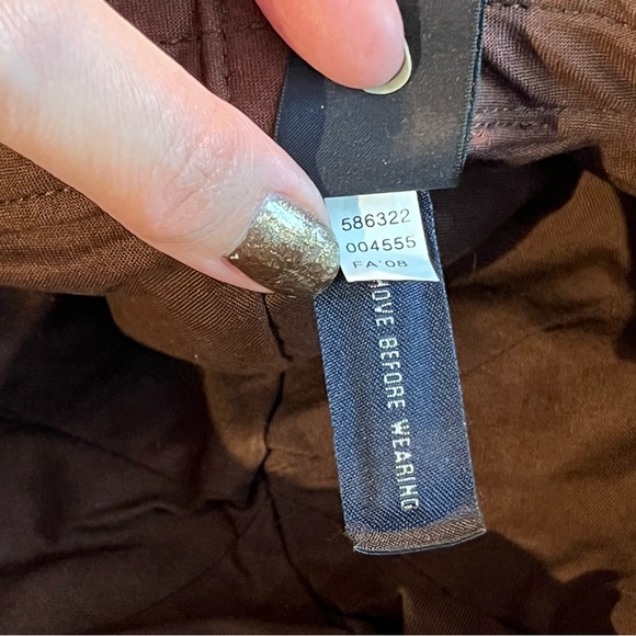 Banana Republic Brown Suede Hat women’s M/L size 22 3/8 - Picture 8 of 10